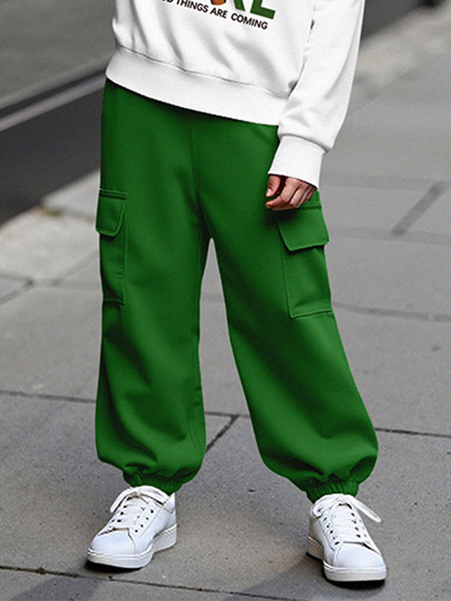 Teens Cool Graphic Sweatshirt and Joggers Set