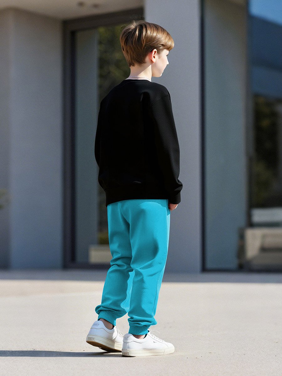 Teens Game On Graphic Sweatshirt and Joggers Set