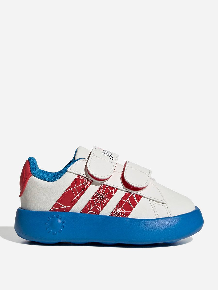 Marvel Spider-Man Grand Court Infants Unisex Shoes White