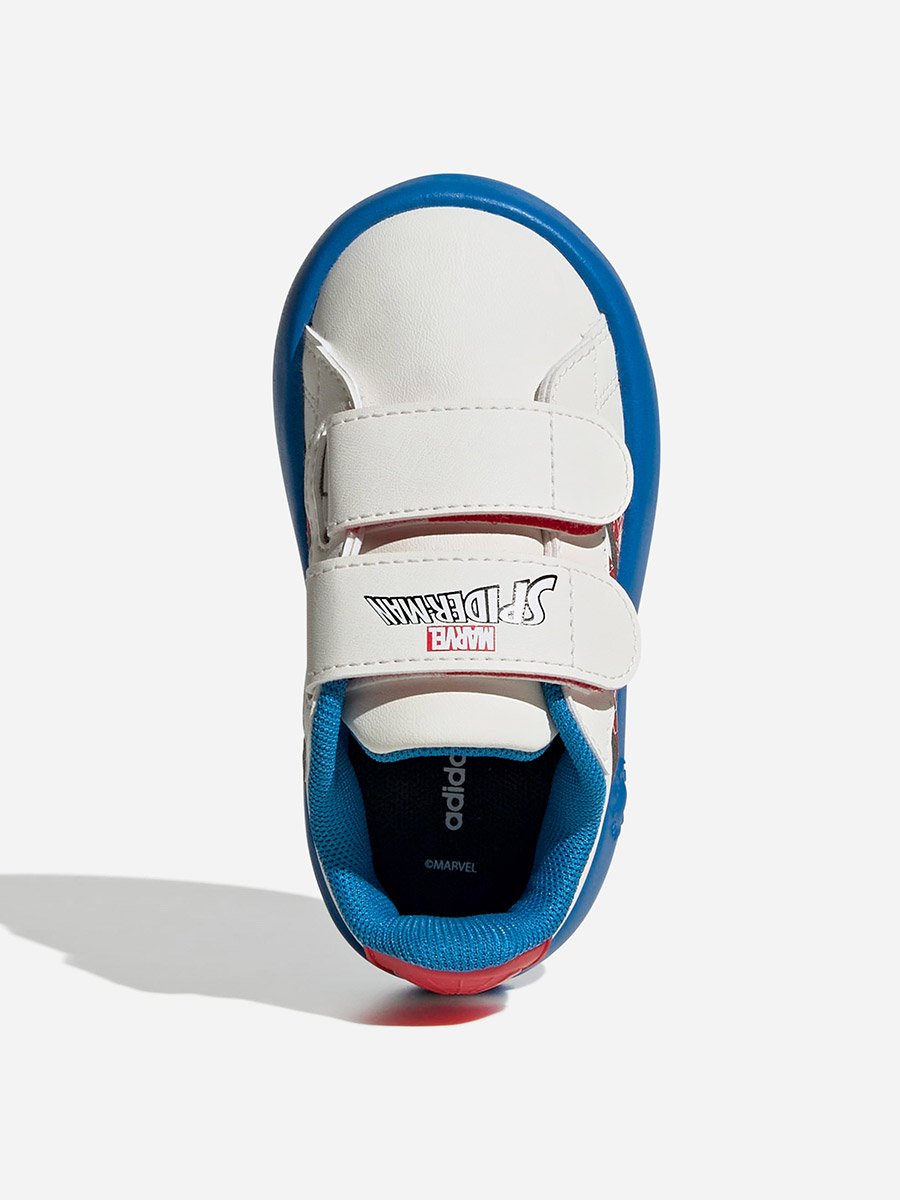 Marvel Spider-Man Grand Court Infants Unisex Shoes White