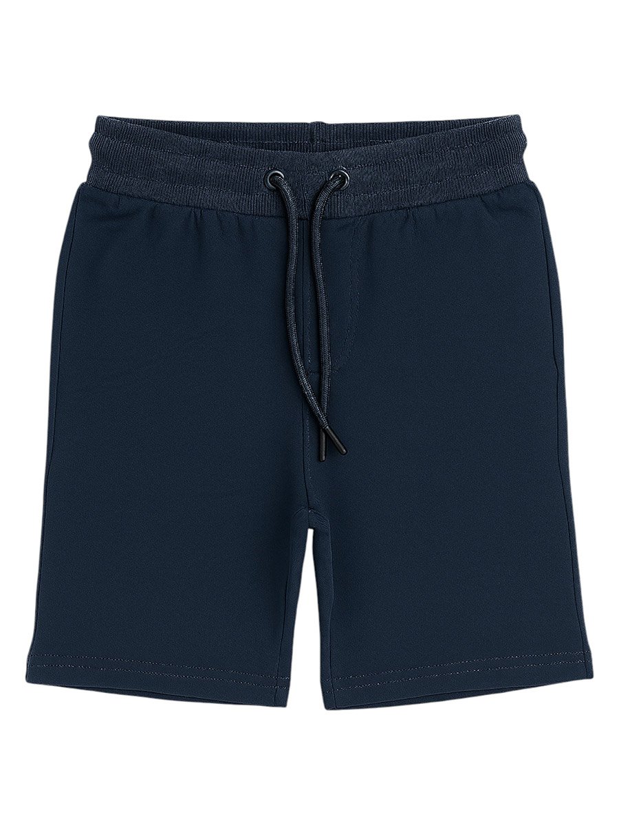 Boys Navy Blue French Terry Shorts