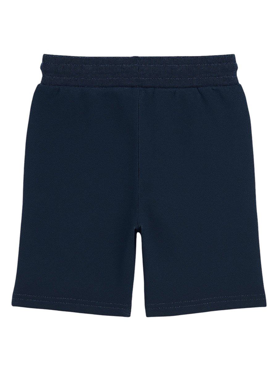 Teens Navy Blue French Terry Shorts