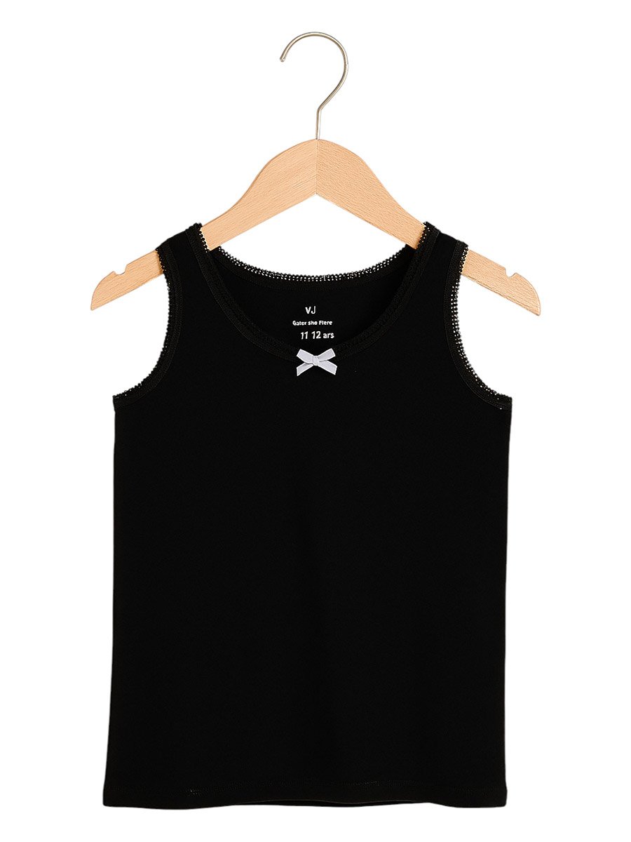 Pack of 3 - Girls Cotton Vests