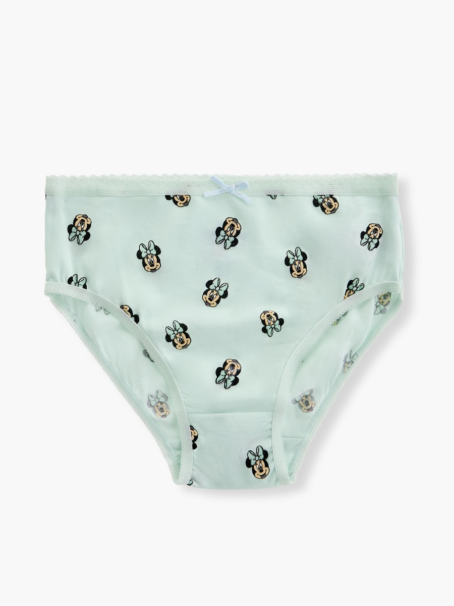 Minnie Mouse Print Briefs with Elasticated Waistband - Set of 3