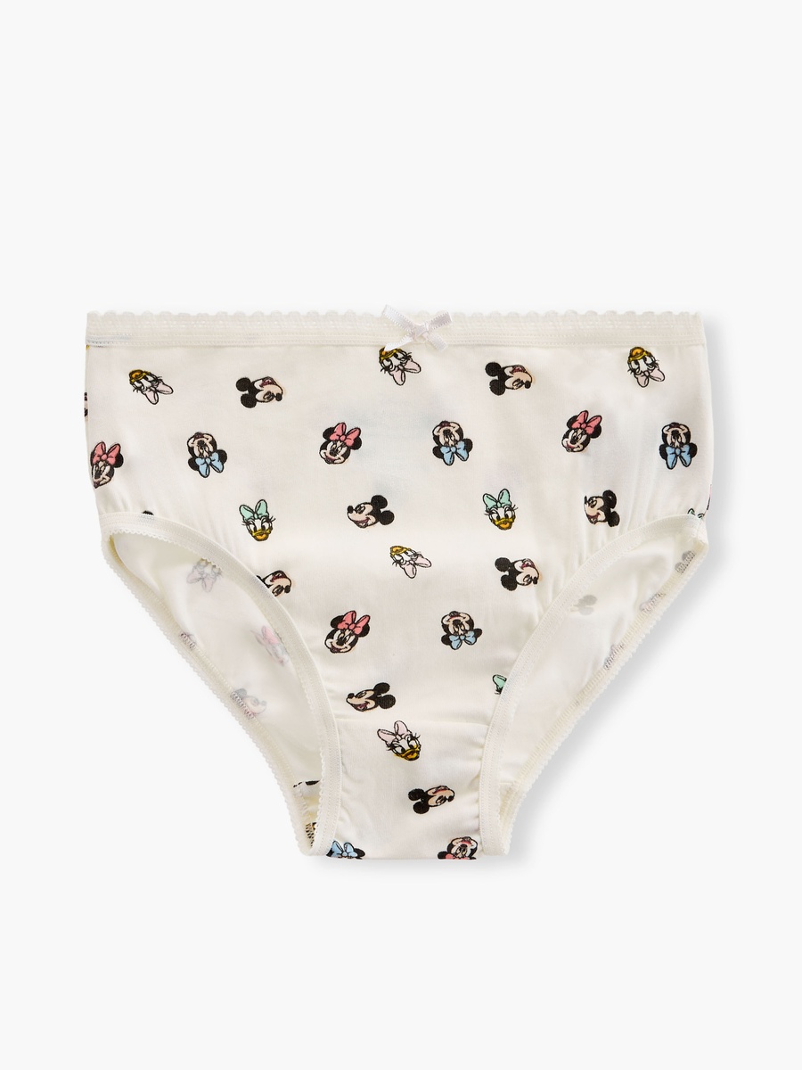 Minnie Mouse Print Briefs with Elasticated Waistband - Set of 3