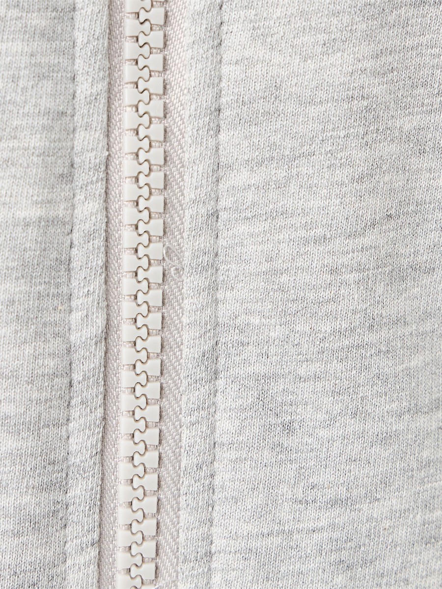 Textured Long Sleeves Jacket with Hood