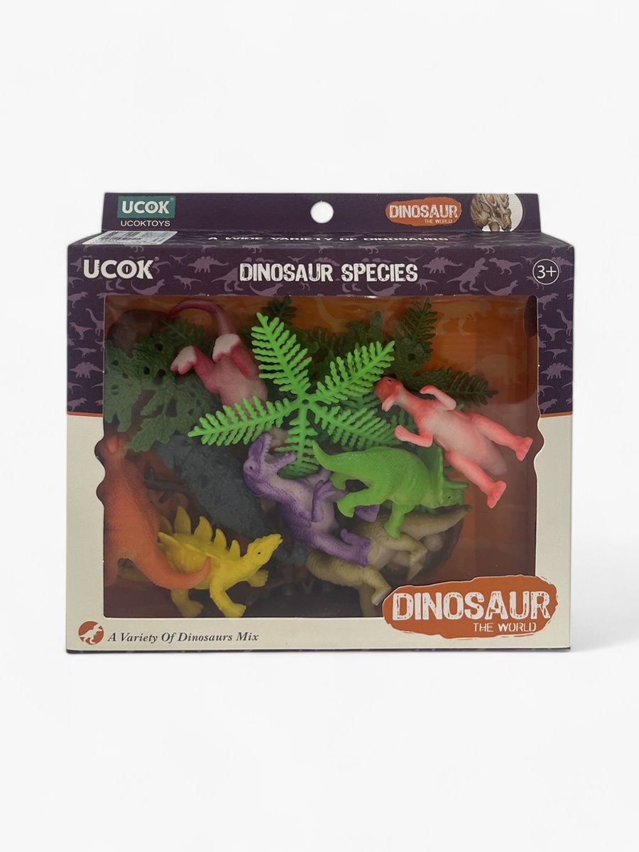 UCOK 12-Piece Dinosaur Figurine Set
