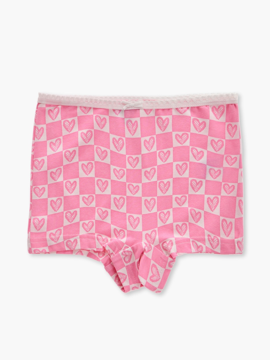 Assorted Boxer Briefs with Elasticated Waistband and Bow Detail - Set of 7