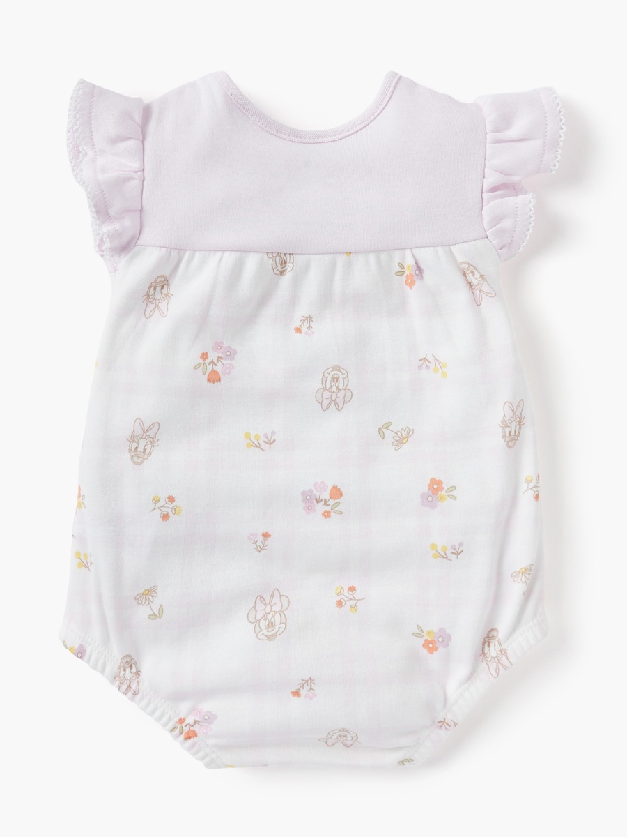 Daisy Duck and Minnie Mouse Print Sleeveless Romper