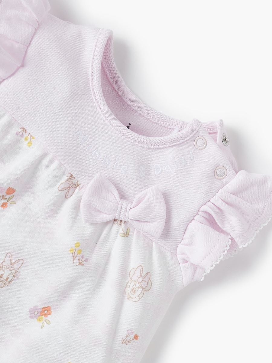 Daisy Duck and Minnie Mouse Print Sleeveless Romper