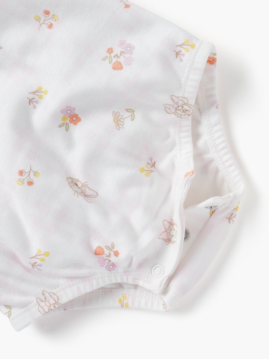 Daisy Duck and Minnie Mouse Print Sleeveless Romper