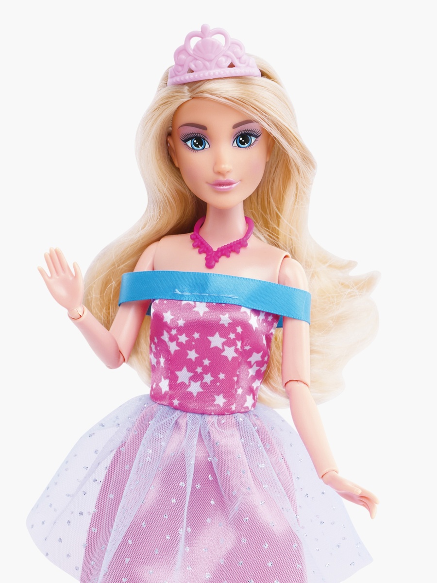 Style Me Up Princess Fashion Doll with Bed and Dresser Playset  - 11.5 inches