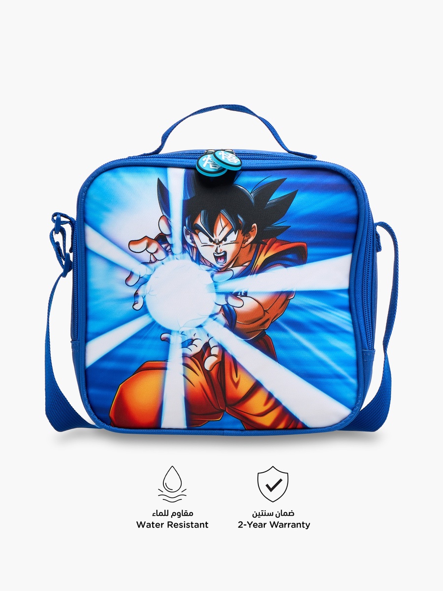 Spacetoon Dragon Ball Print Lunch Bag with Zip Closure