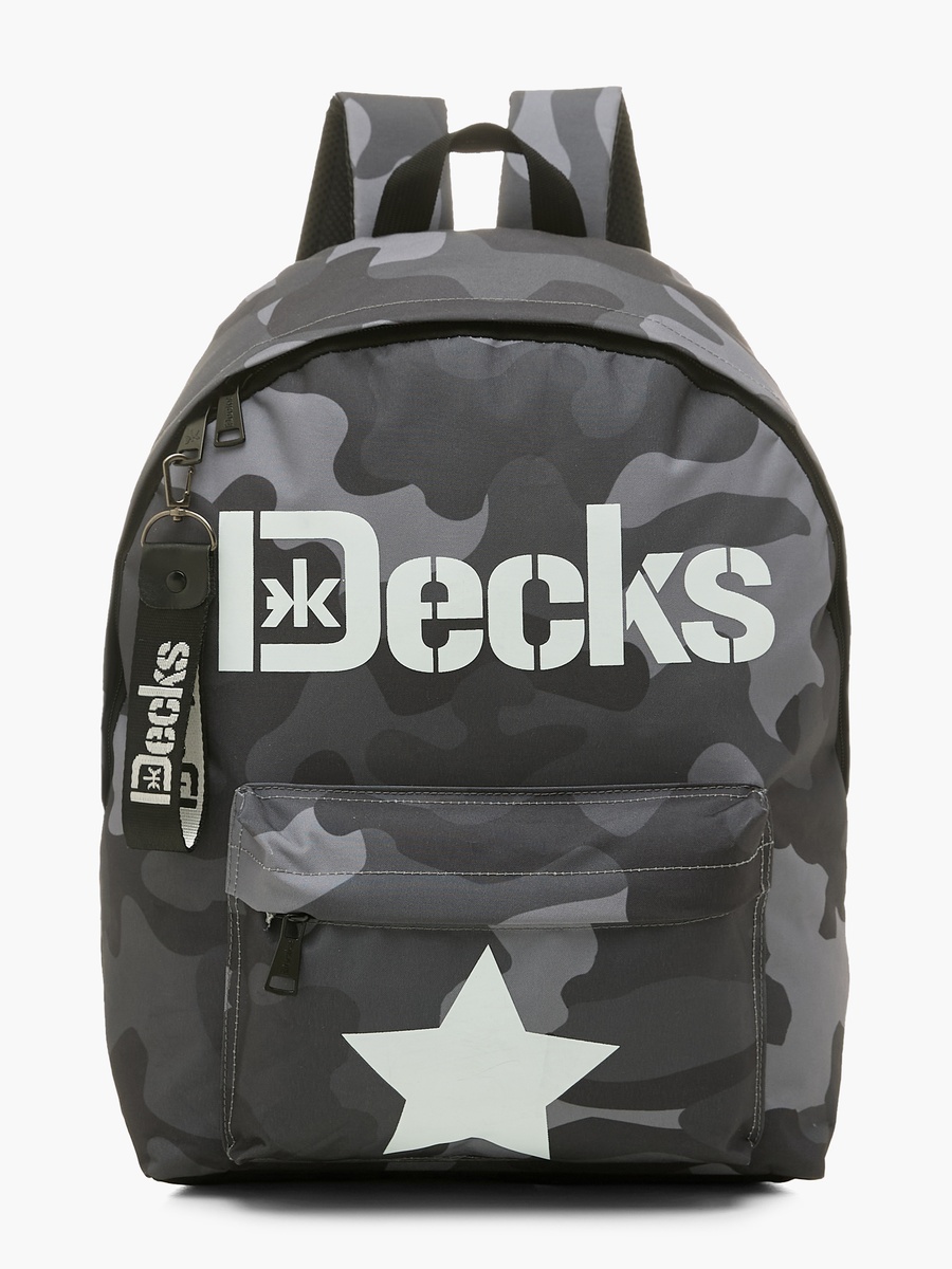 Printed Backpack with Pencil Pouch - 18 inches