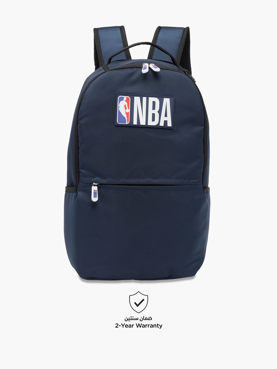 Solid Backpack with Adjustable Shoulder Straps - 18 inches