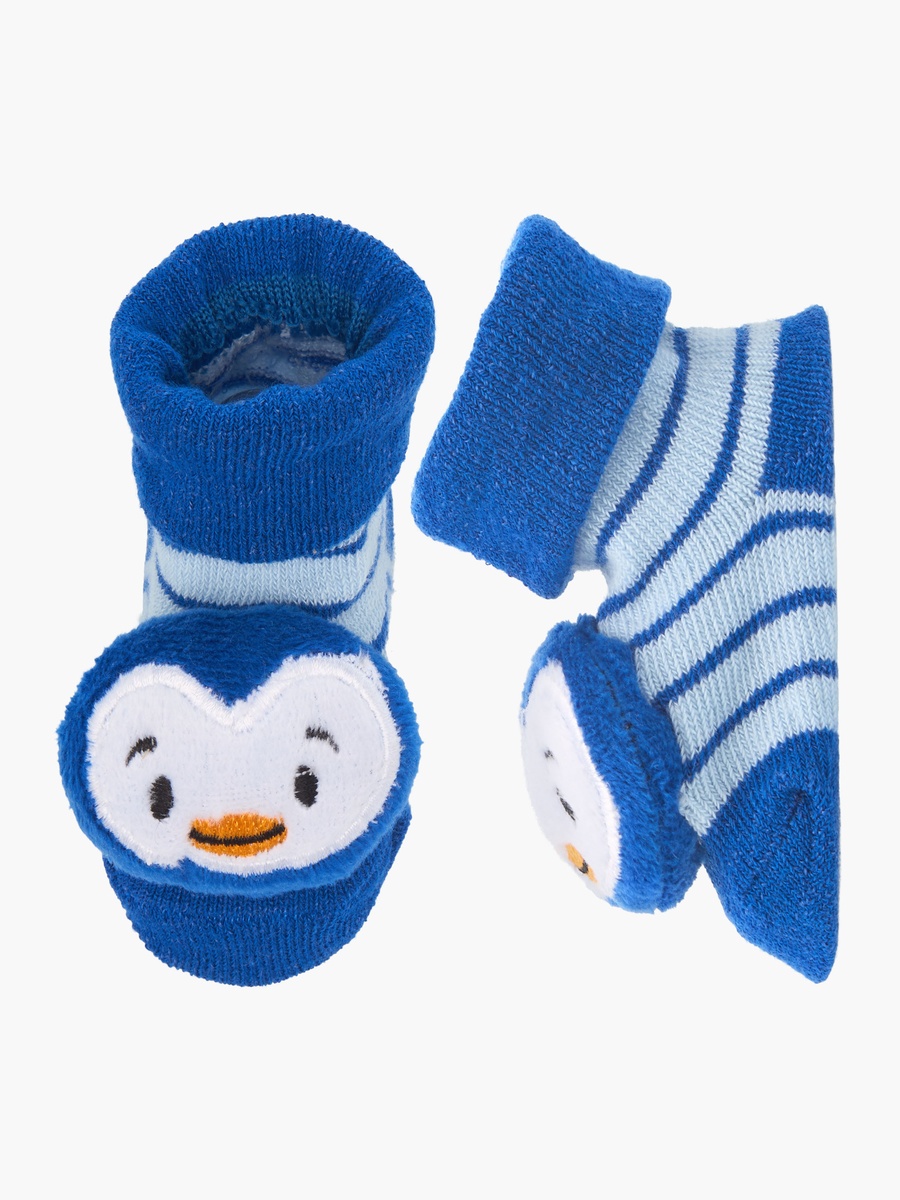 Applique Detail Slip-On Booties
