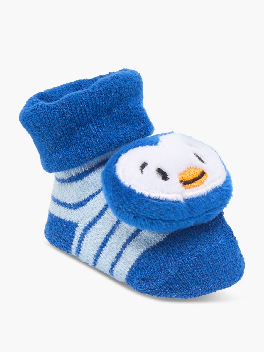Applique Detail Slip-On Booties