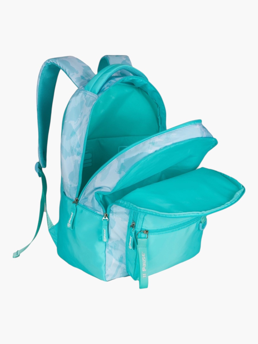 Printed Backpack with Adjustable Shoulder Straps - 12x21 cm