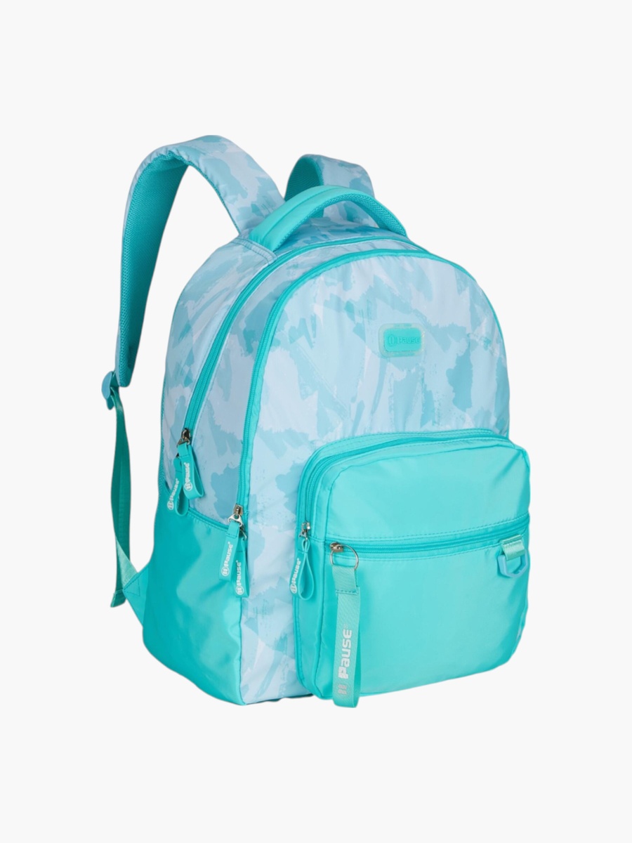 Printed Backpack with Adjustable Shoulder Straps - 12x21 cm