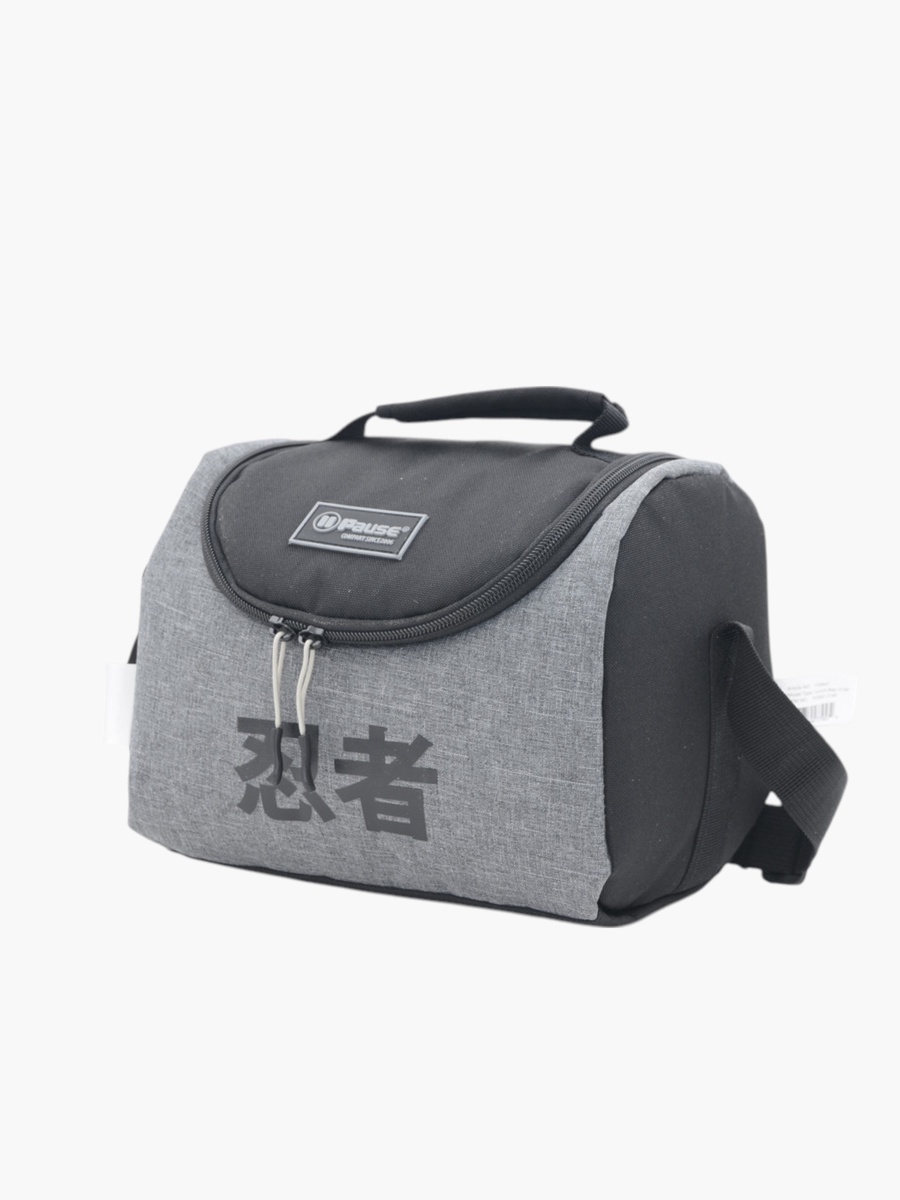 Printed Insulated Lunch Bag with Zip Closure