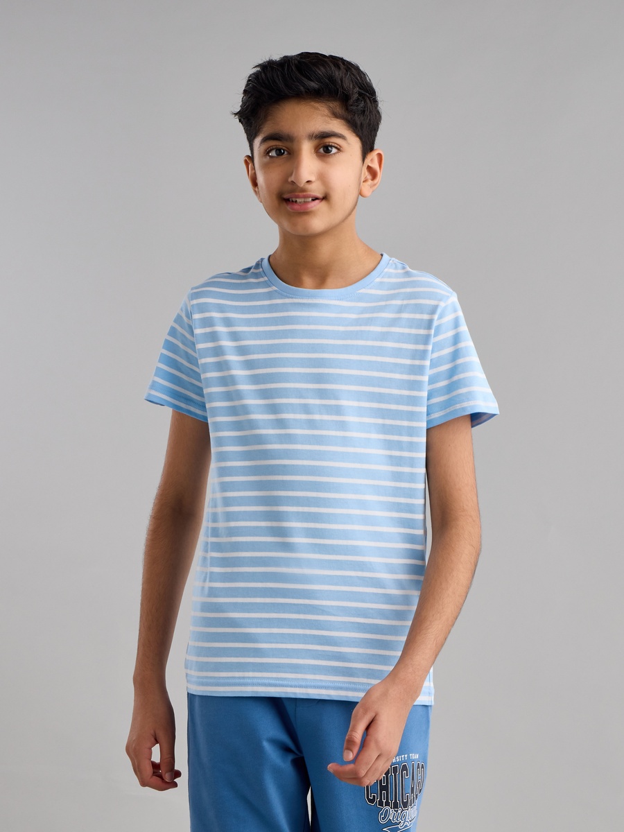 Striped Cotton T-Shirt