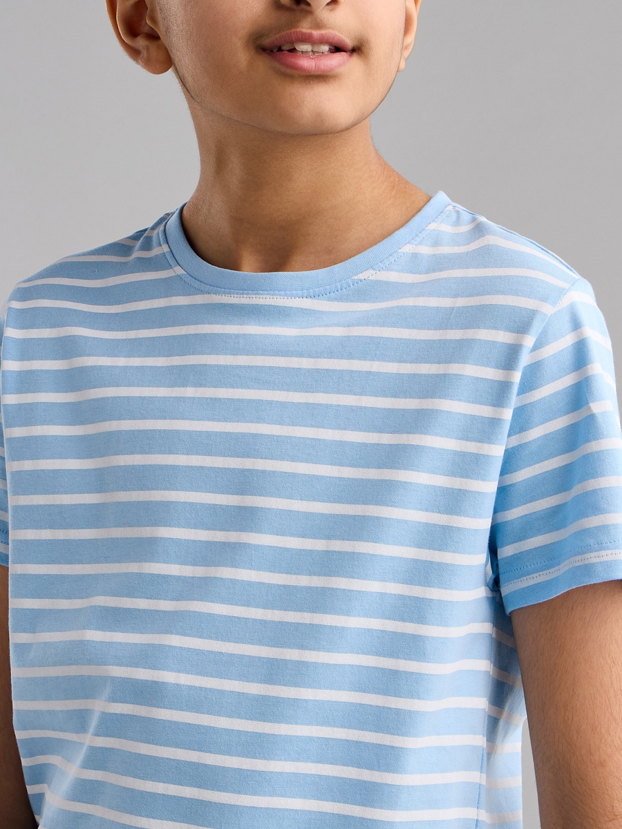 Striped Cotton T-Shirt