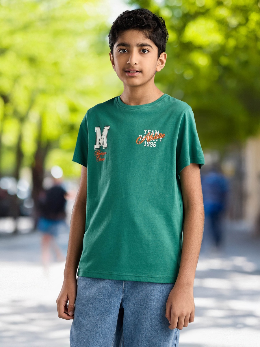 Varsity Print T-Shirt