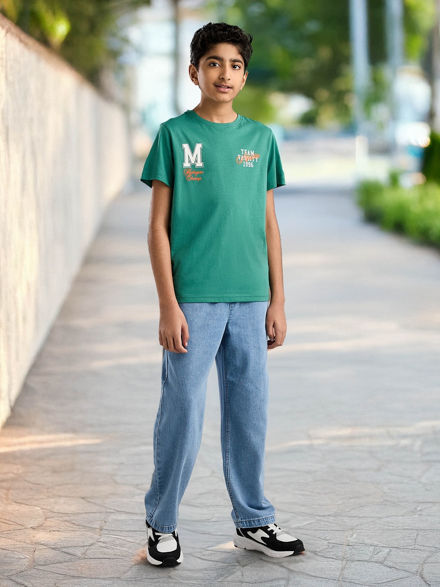 Varsity Print T-Shirt