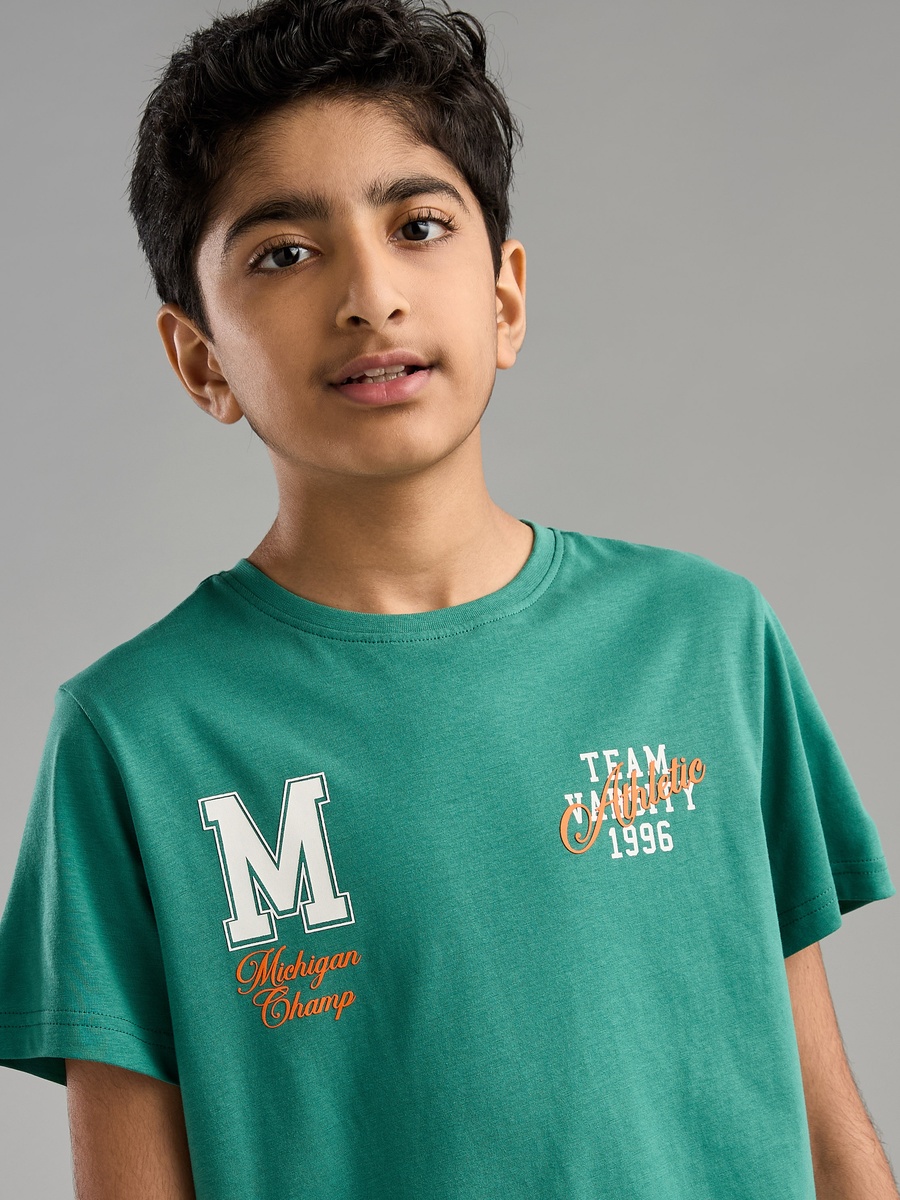 Varsity Print T-Shirt