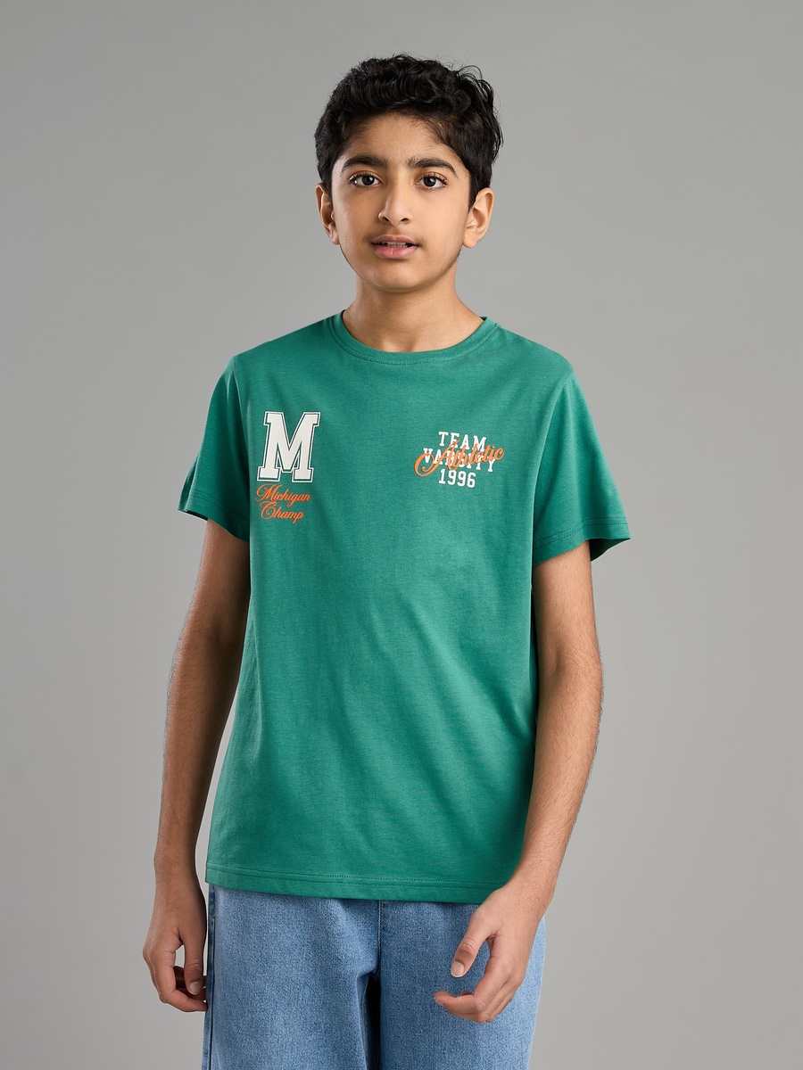 Varsity Print T-Shirt