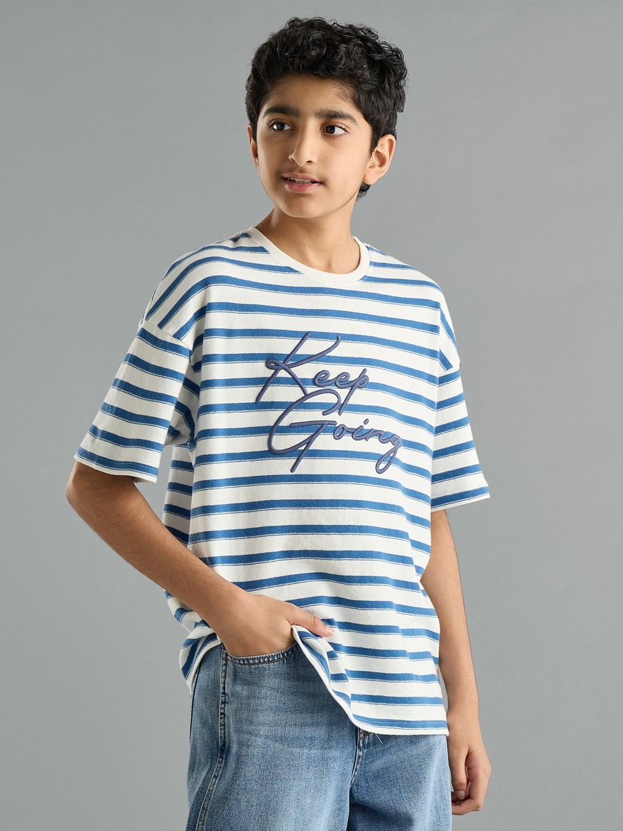 Striped Cotton T-Shirt