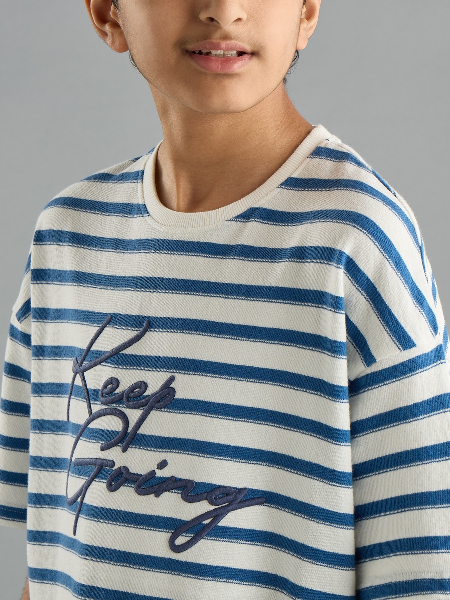 Striped Cotton T-Shirt
