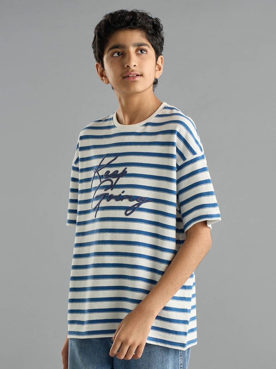 Striped Cotton T-Shirt