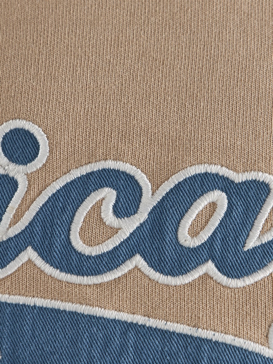Varsity Embroidered Polo T-Shirt