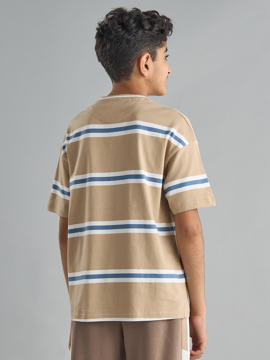 Striped Cotton T-Shirt