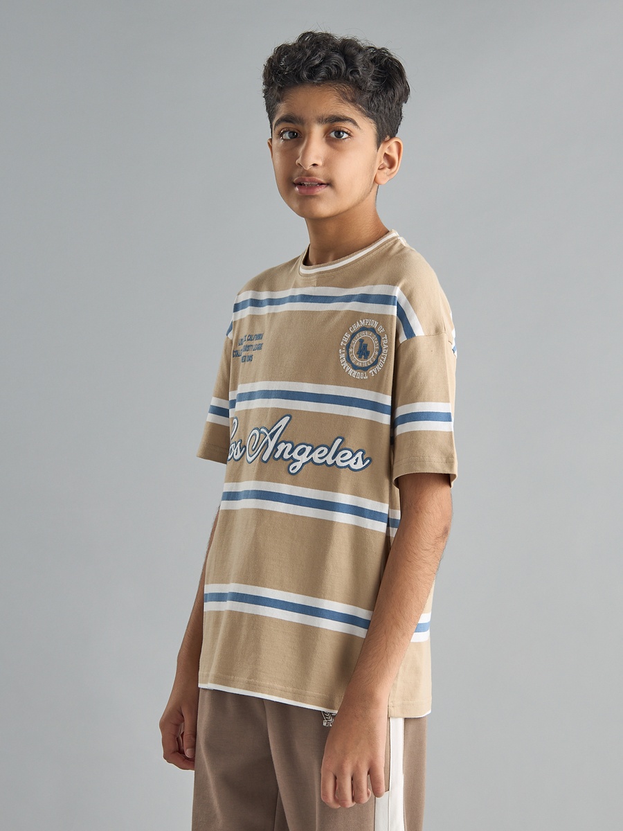 Striped Cotton T-Shirt