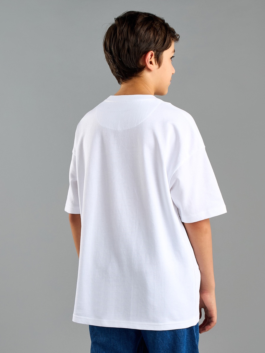 Superman Print Cotton T-Shirt