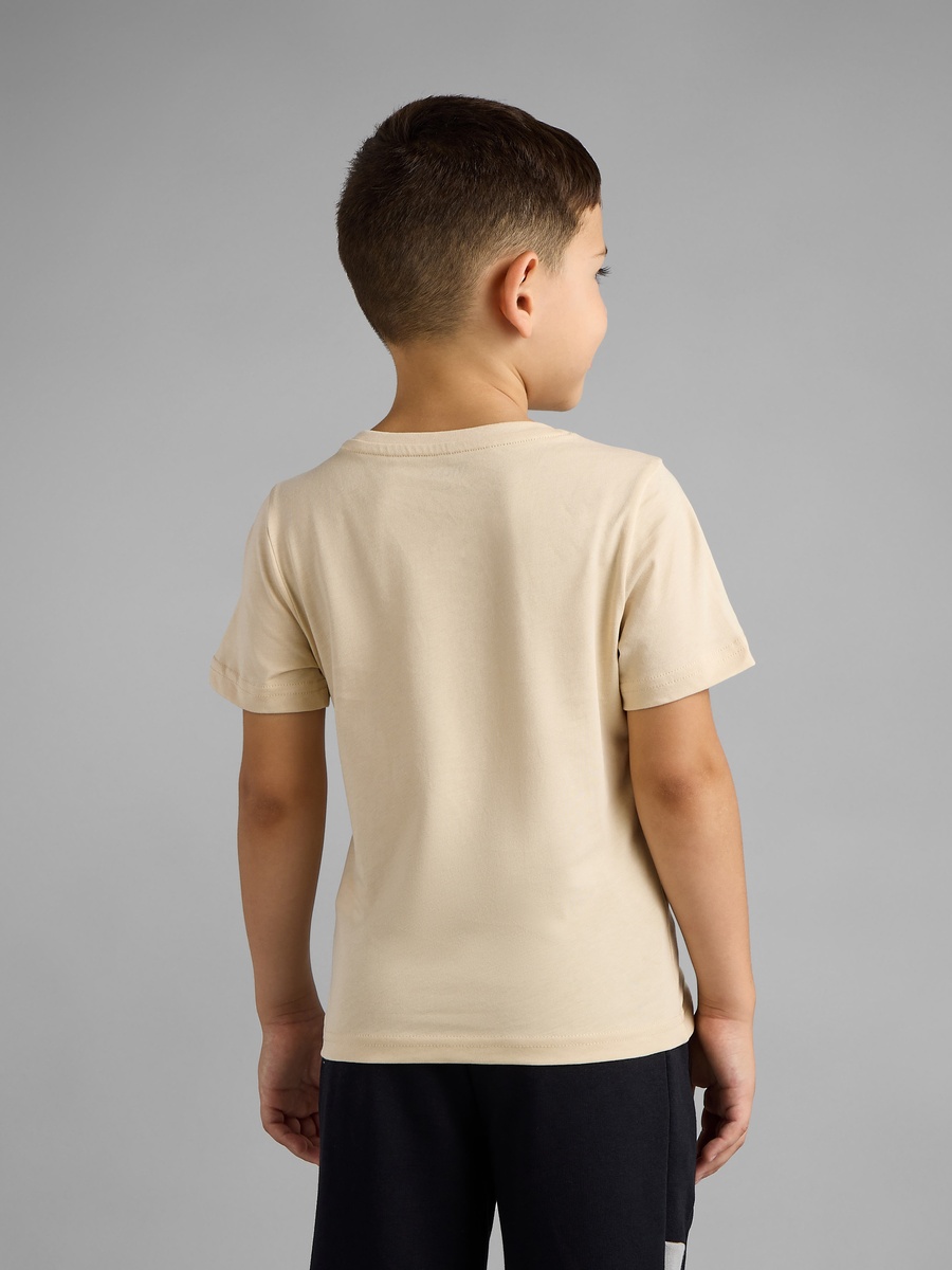 Bear Print Cotton T-Shirt