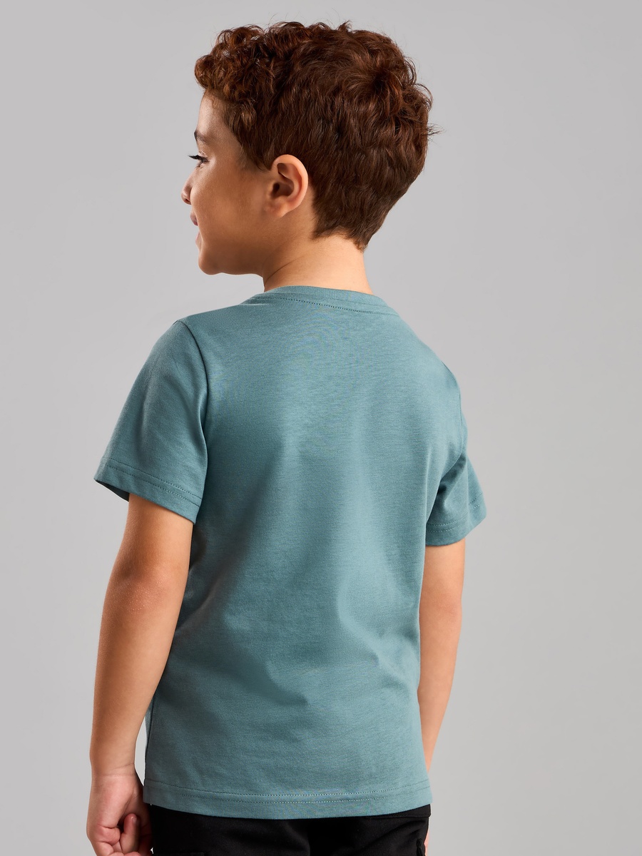 Bear Graphic Print T-Shirt