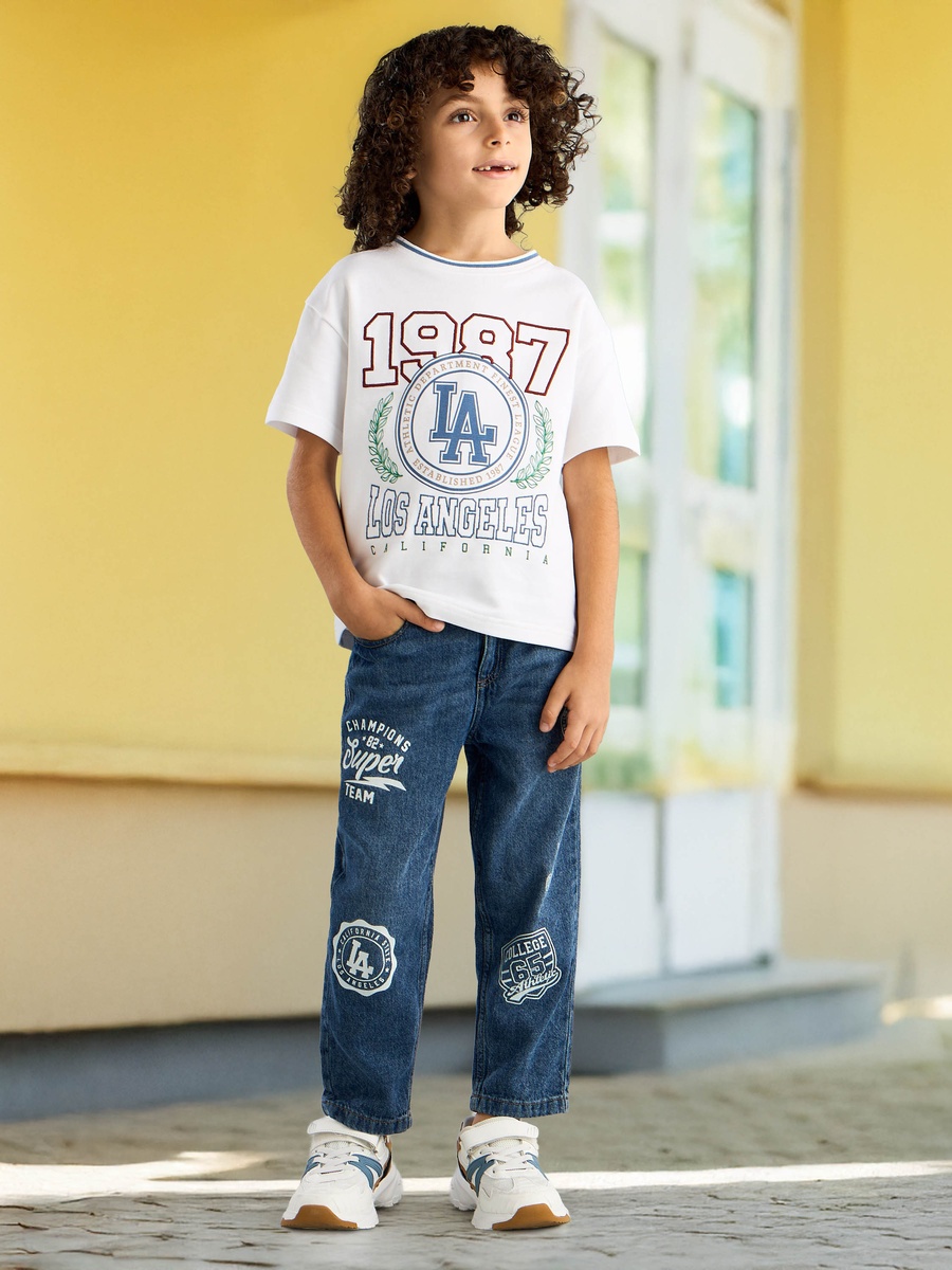 Varsity Print T-Shirt