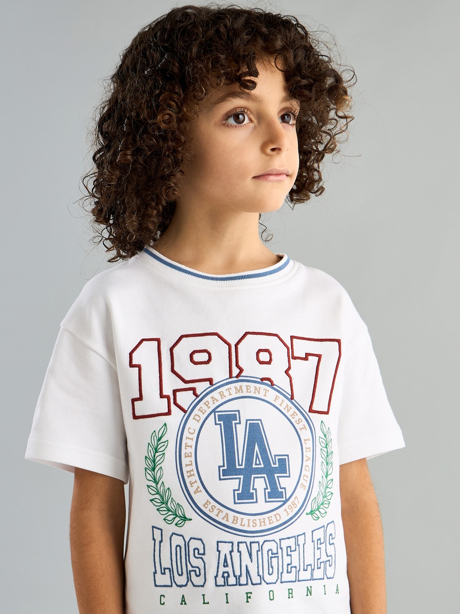 Varsity Print T-Shirt