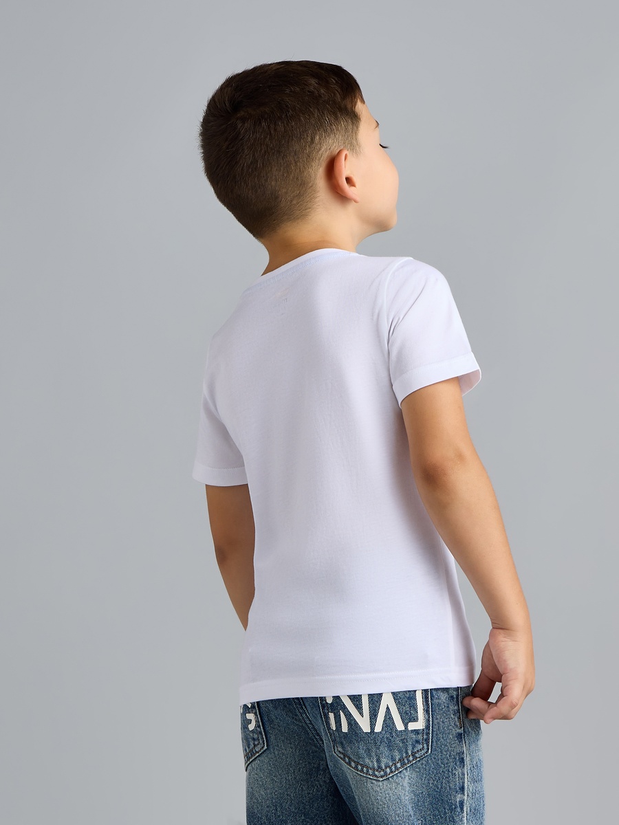 Spider-Man Print Cotton T-Shirt