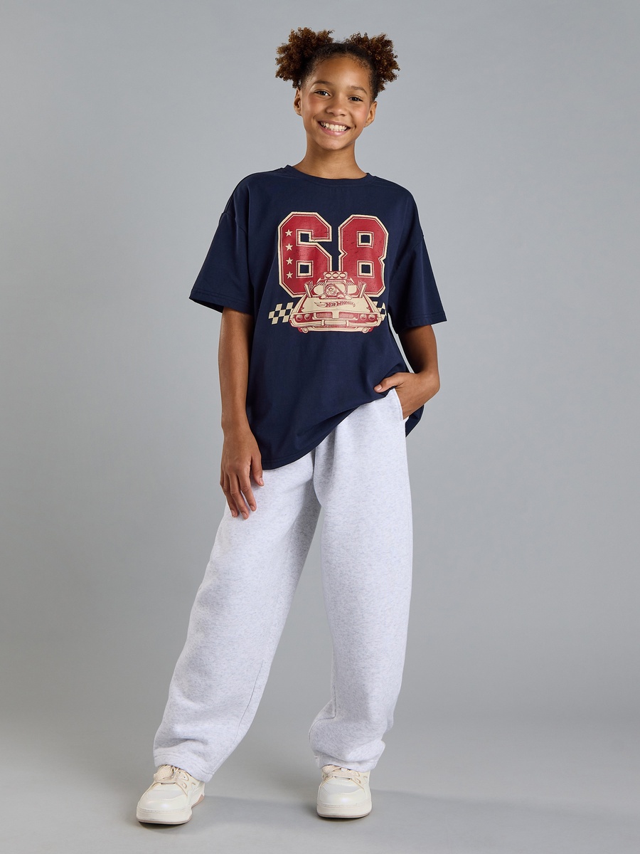 Hot Wheels Print Cotton T-Shirt