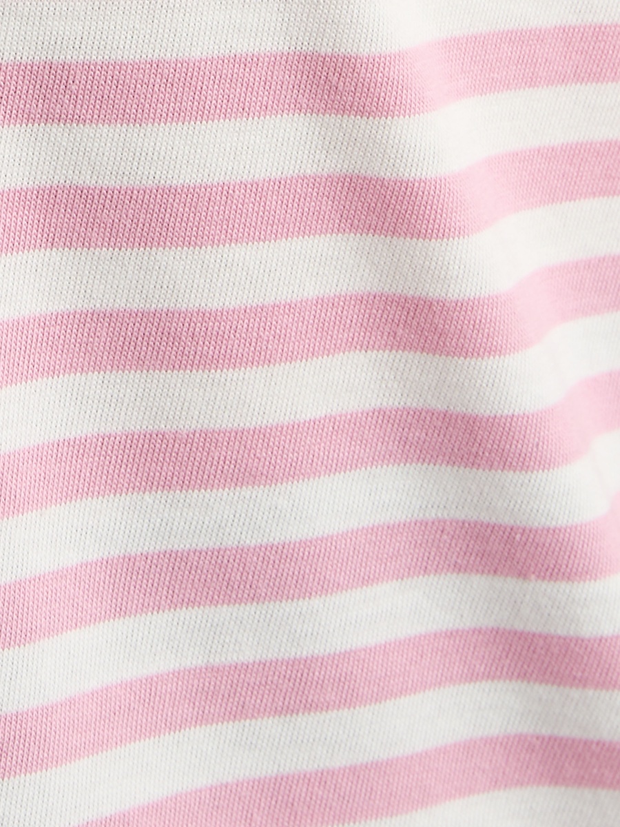 Stitch Print Cotton T-Shirt