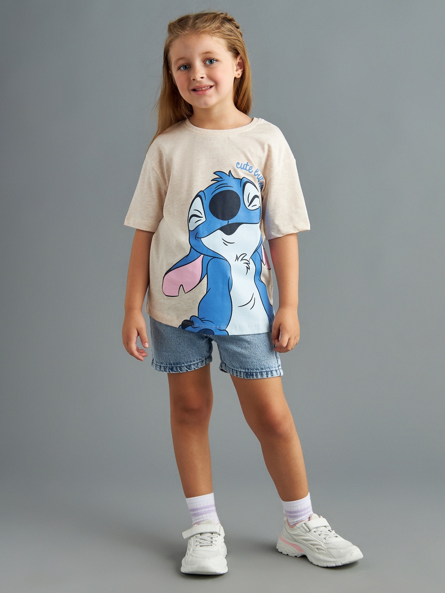 Stitch Print T-Shirt
