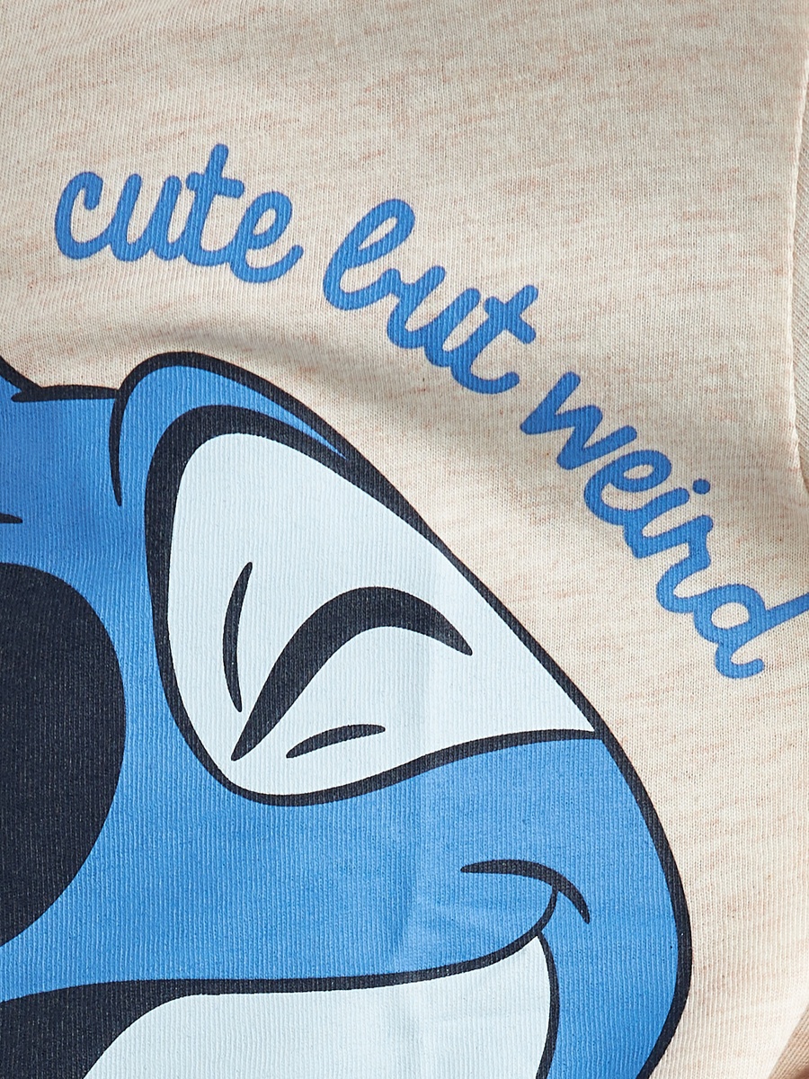 Stitch Print T-Shirt