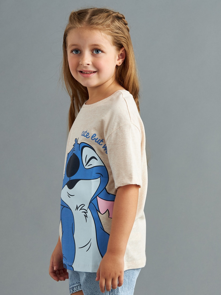 Stitch Print T-Shirt