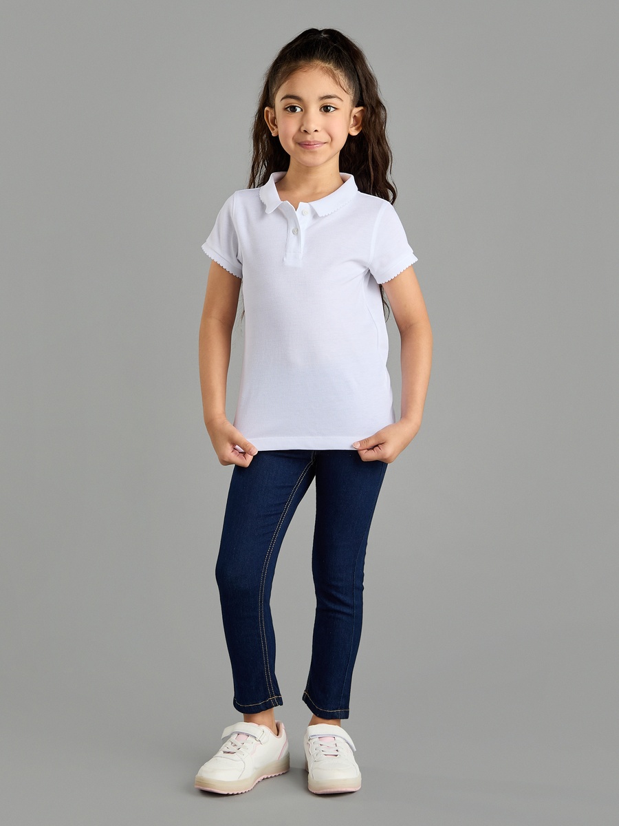 Pique Cotton Polo T-Shirt