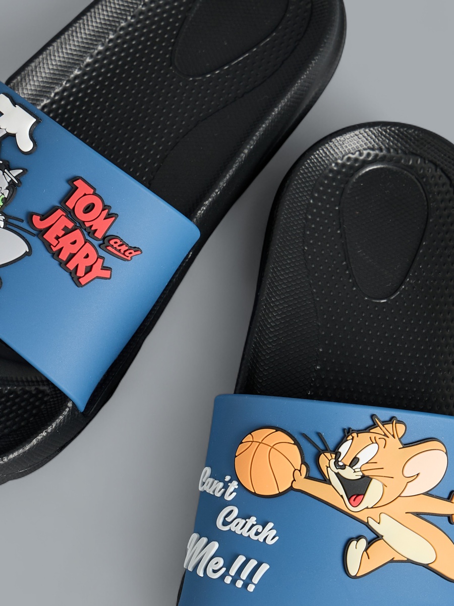 Tom and Jerry Applique Slides