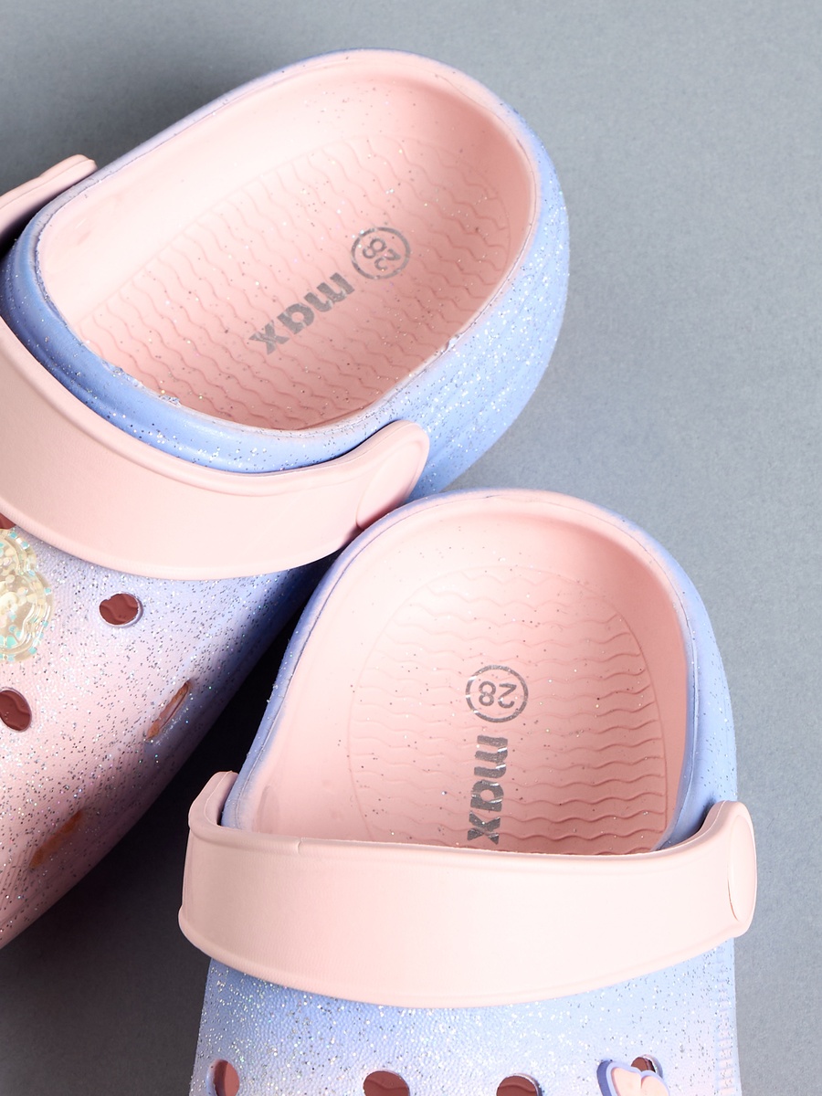 Jibbitz Embellished Ombre Clogs with Backstrap